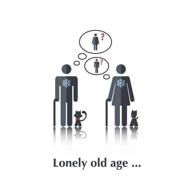 孤独的晚年图片下载