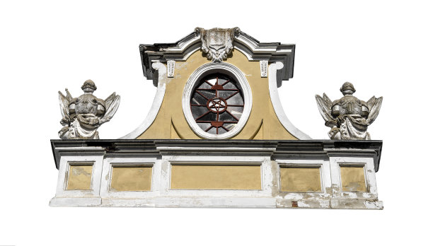 旧的山形墙图片下载