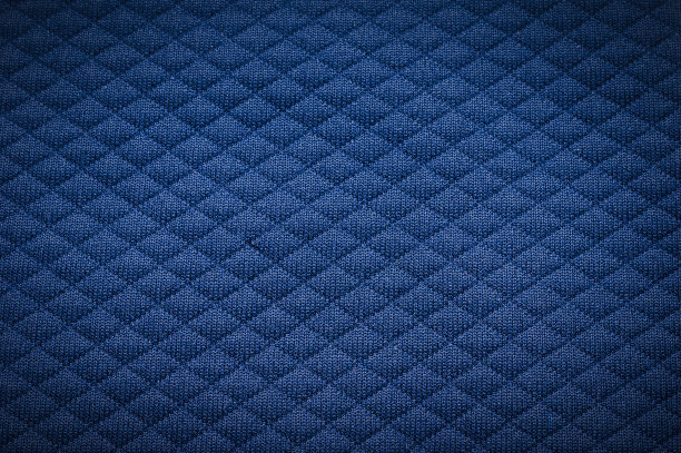 蓝色面料背景纹理图片下载