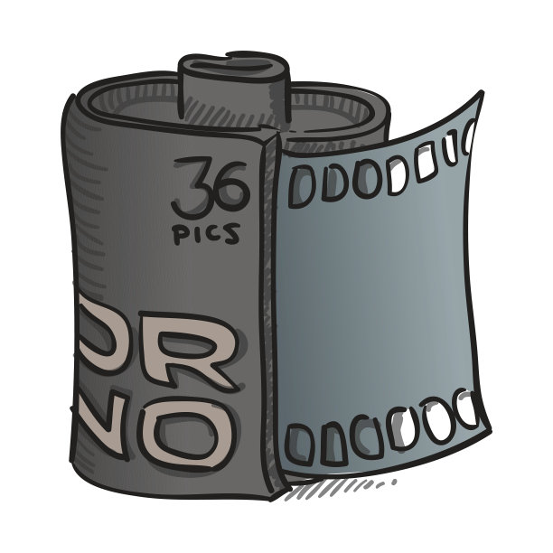 胶卷向量图片下载