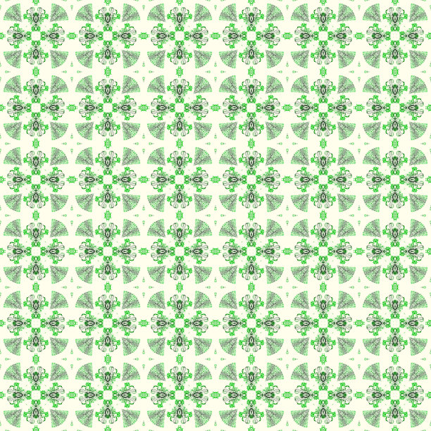 装饰艺术，几何图案，对称插图，抽象分形，无缝装饰。图片下载