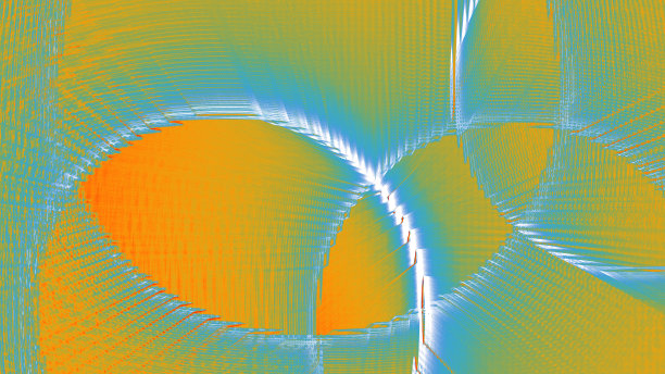 彩色的抽象插图看起来像太空行星的运动图片下载