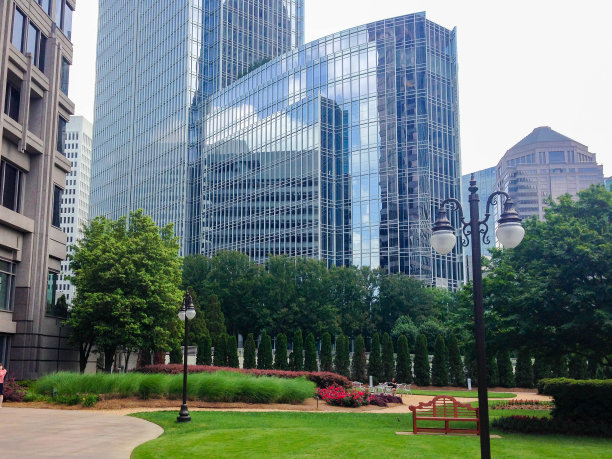 亚特兰大市中心的建筑图片下载