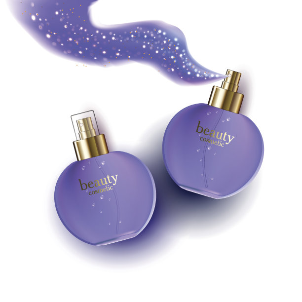 化妆品蓝霜或液体。图片下载