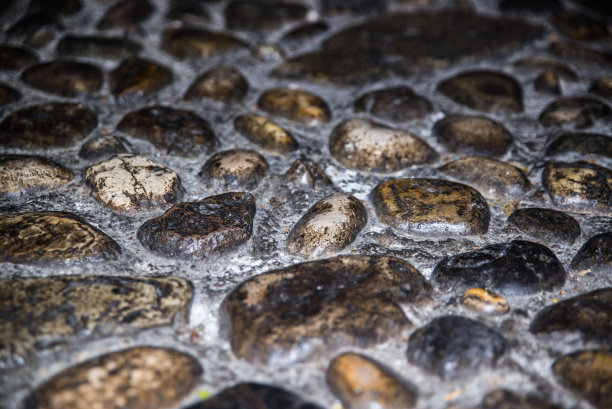 空白着鹅卵石图片下载