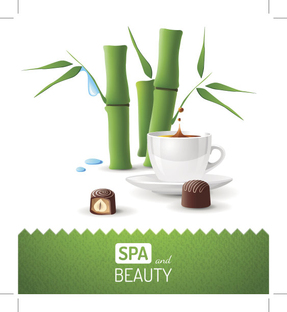 水疗美容背景图片下载