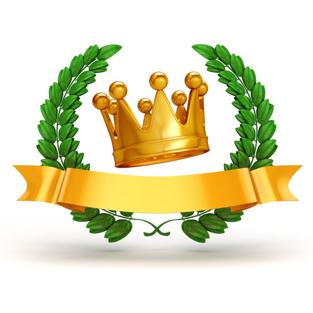 3d金杯和月桂图片下载