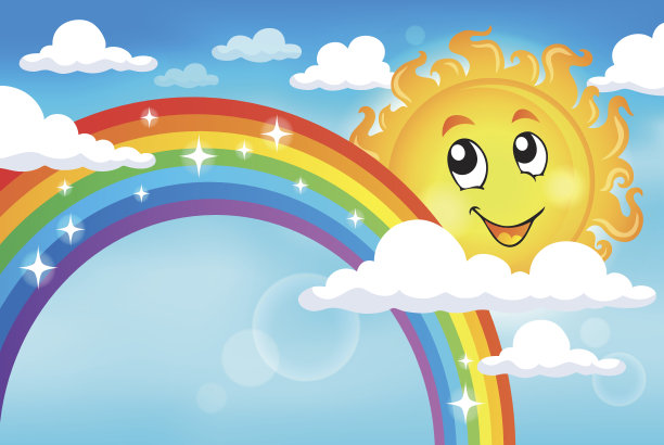 图像与彩虹主题7图片下载