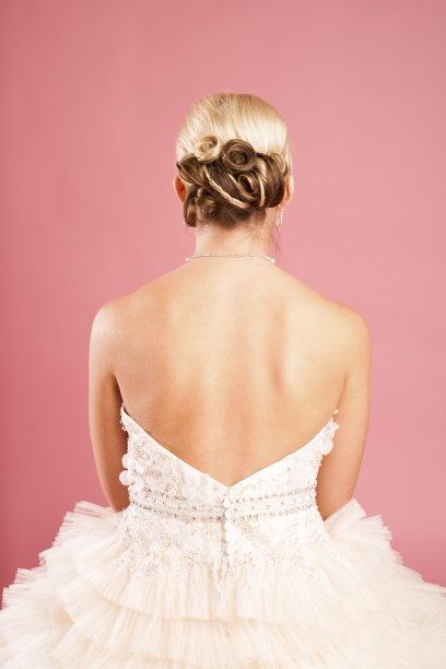 新娘后视图图片下载