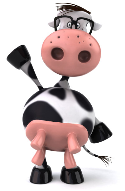 有趣的牛图片下载