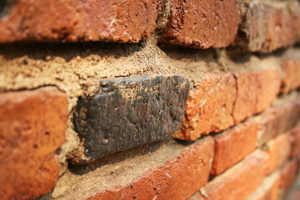 砌砖和灰泥。图片下载