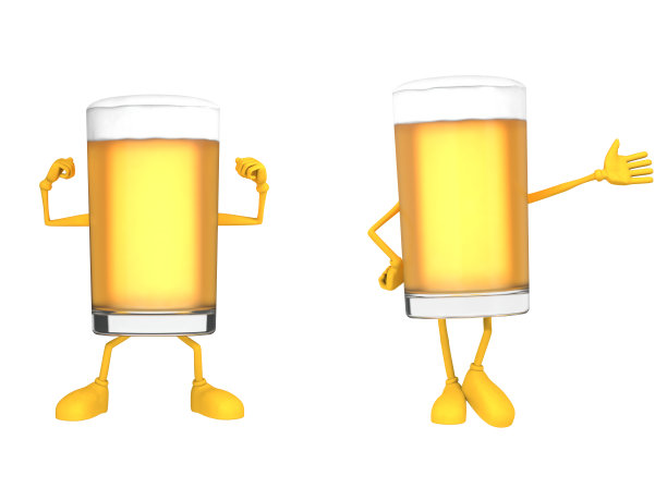 啤酒的吉祥物图片下载
