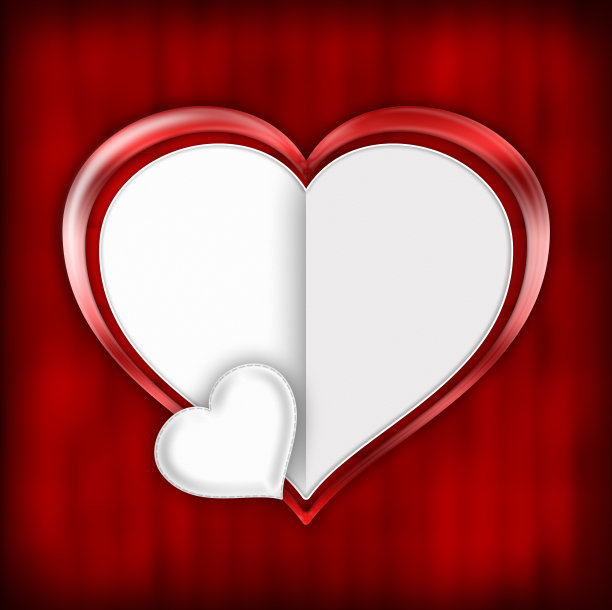 情人节卡片模板图片下载