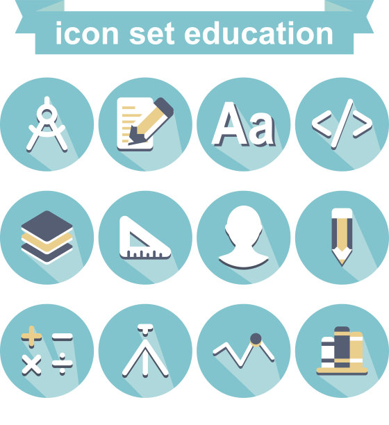 图标的教育图片下载