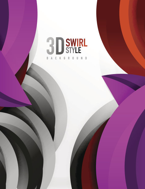 3 d波设计素材图片