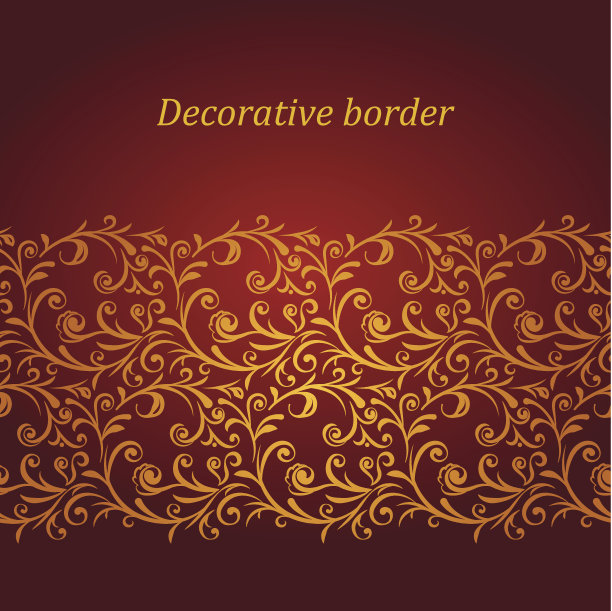 装饰无缝的边界图片下载