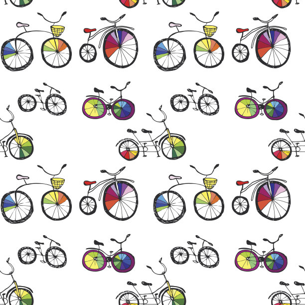 自行车无缝模式图片下载