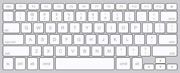 向量现代计算机键盘背景图片下载