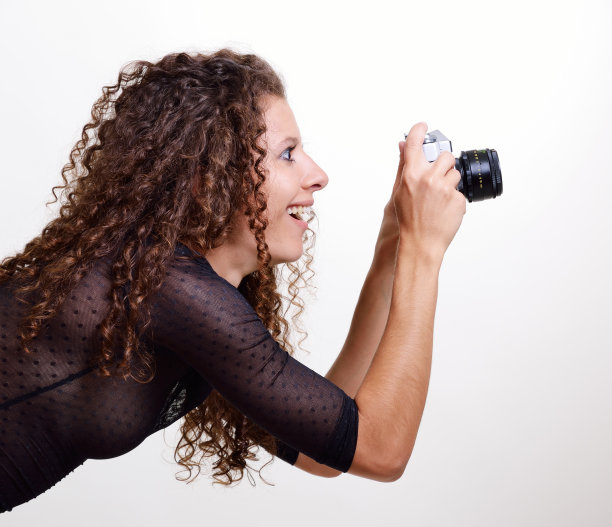 快乐女人拍摄图片下载