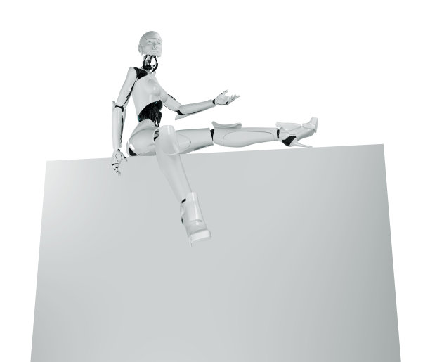 机器人女孩的性感展示图片下载