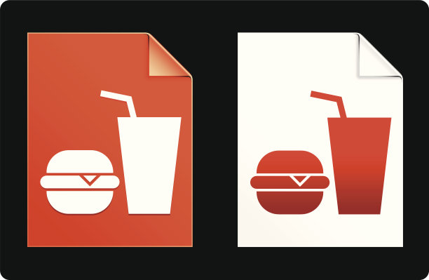 快餐设计元素图片下载