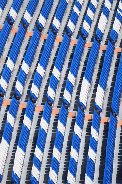 蓝白座椅图片下载