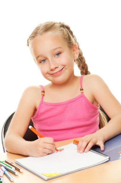 快乐女生画图片下载