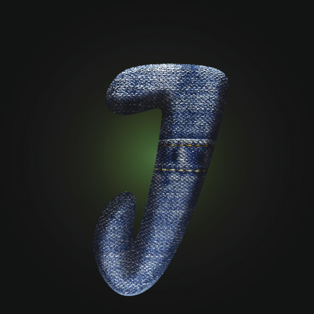 向量的牛仔裤的信图片下载