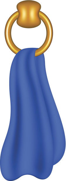 带毛巾的环形支架图片下载