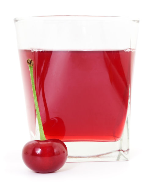 樱桃和果汁图片下载