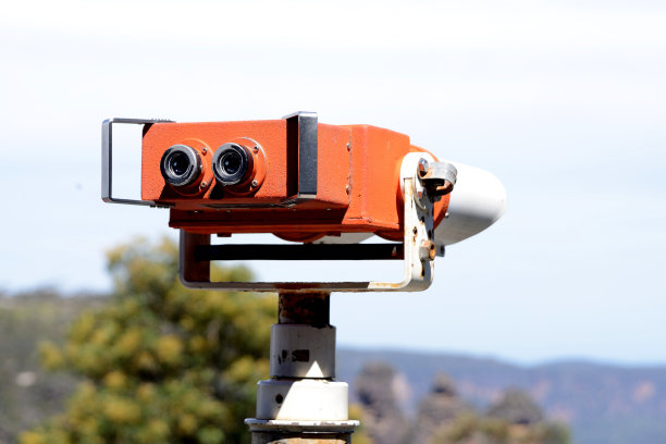 国家公园里的望远镜。图片下载