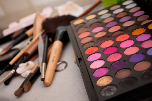 化妆配件套装图片下载