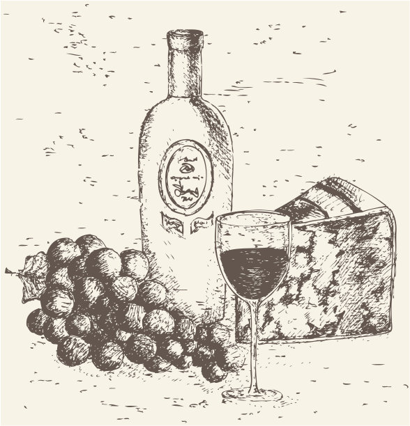 年份葡萄草图图片下载