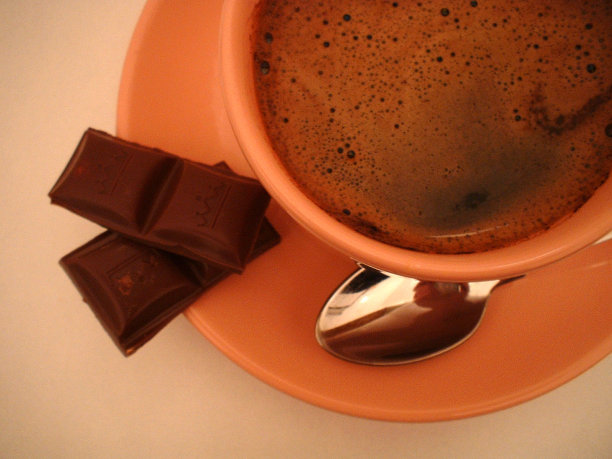 咖啡和巧克力图片下载