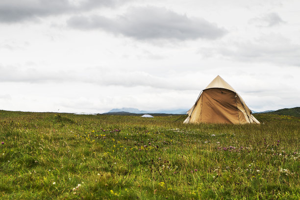 在野外露营素材图片