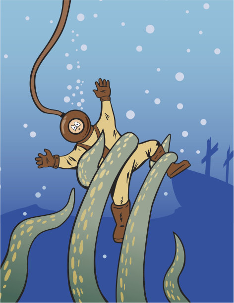 章鱼袭击图片下载