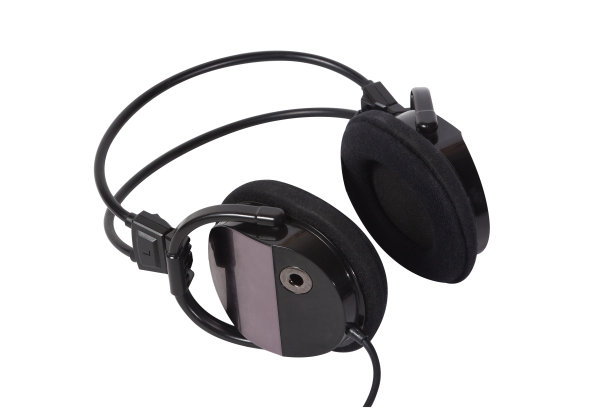 黑色的耳机图片下载