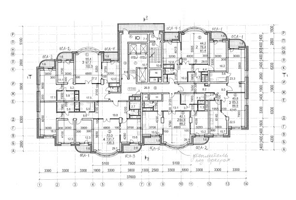 楼层建筑施工图图片下载