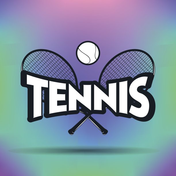 网球标签和徽章图片下载