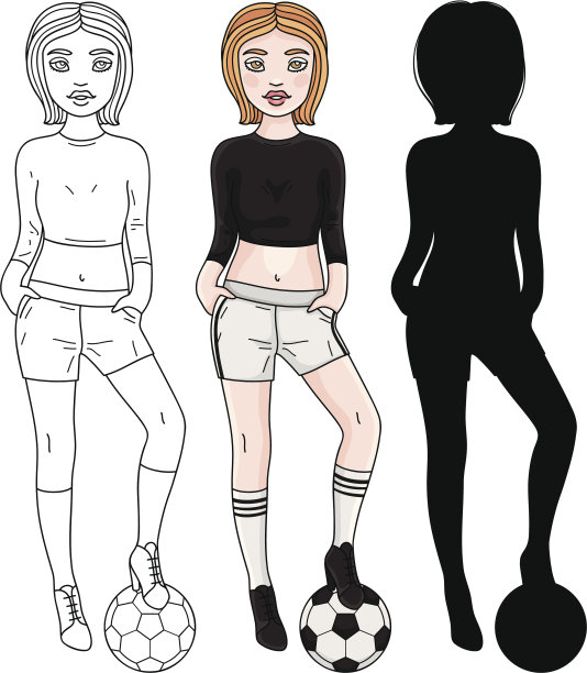 时尚足球图片下载