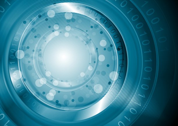 亮蓝色高科技设计图片下载