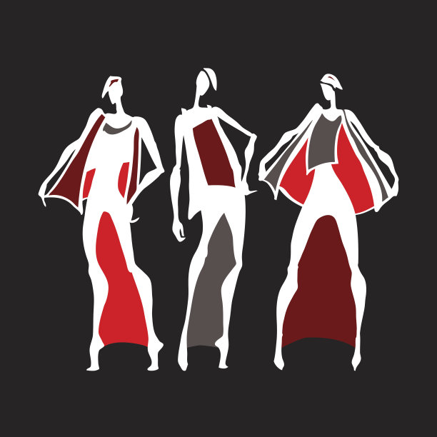 漂亮的女人轮廓图片下载