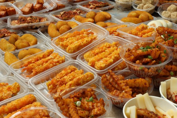 宽斋巷的各种街头小吃图片下载