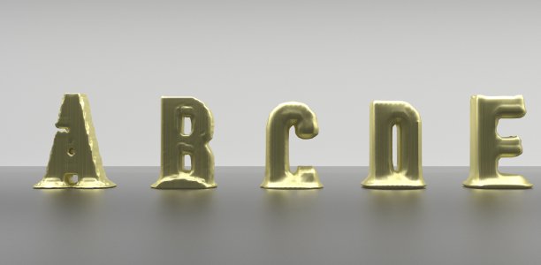 熔化的黄金制成的标志图片下载