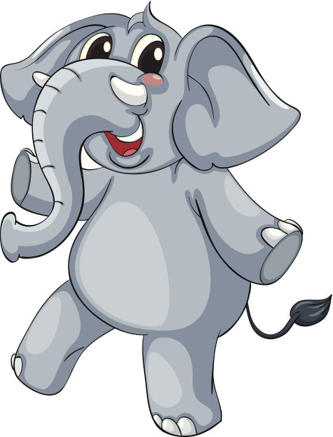 可爱的大象图片下载