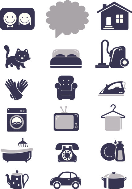 家庭图标设置图片下载