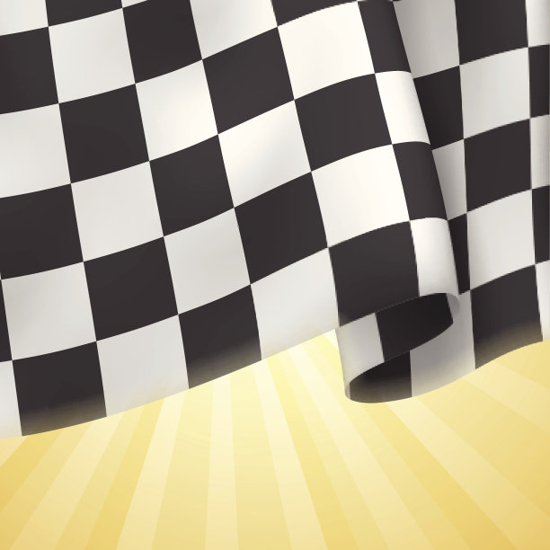 方格旗背景。名片模板。向量图片下载