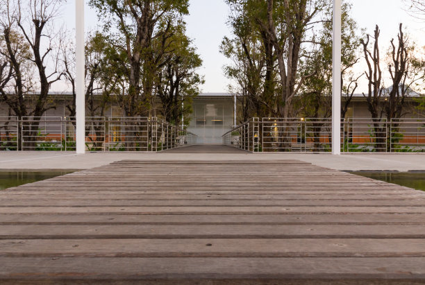 木制人行道图片下载