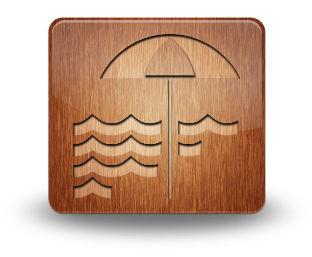 图标，按钮，象形图海滩图片下载