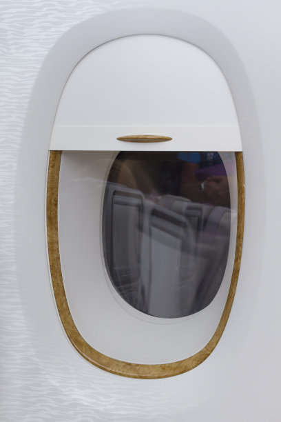 飞机的窗户。图片下载